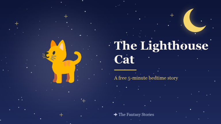 The Lighthouse Cat — free bedtime story for kids