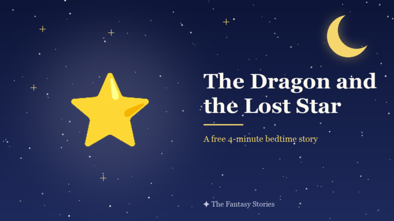The Dragon and the Lost Star — free bedtime story for kids