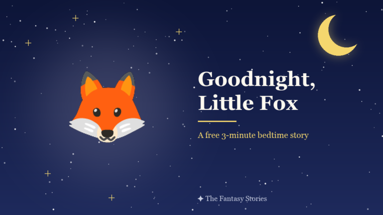 Goodnight, Little Fox — free bedtime story for kids